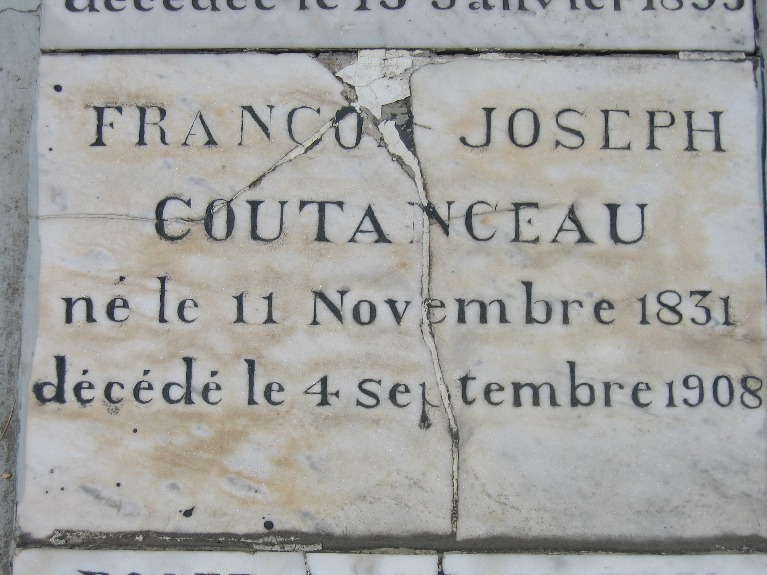 Headstone