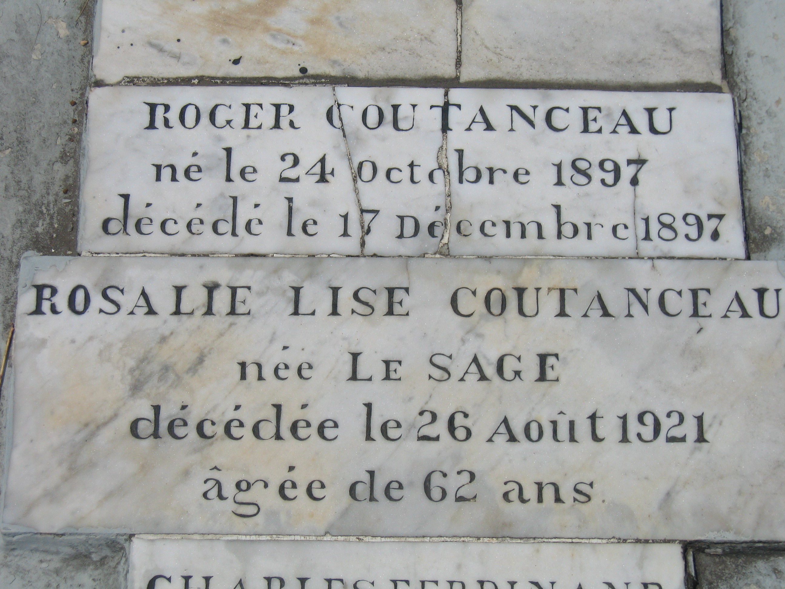 Headstone