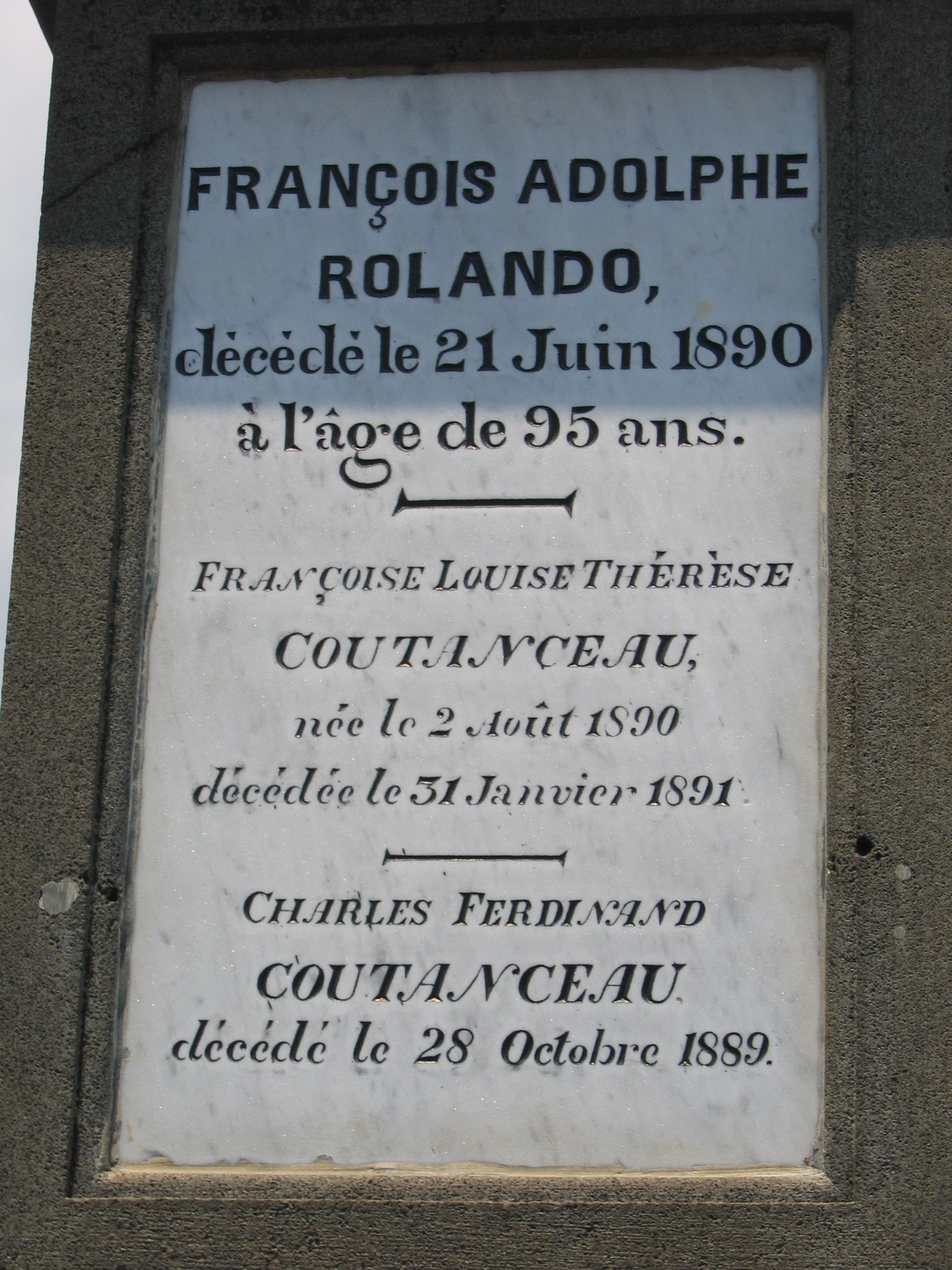 Headstone
