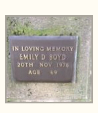 Headstone