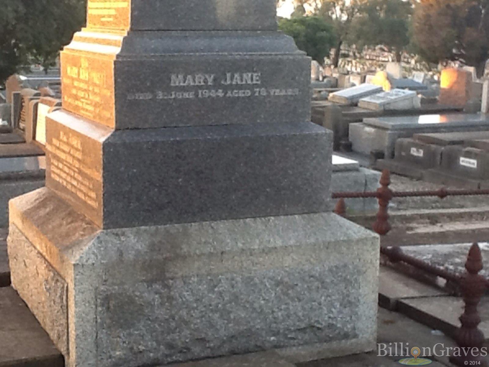 Headstone