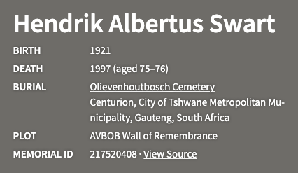 Burial Record